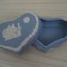 Vintage Wedgewood Jasperware Heart Trinket Box