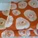 Orange Dish Mat / Kitchen Drying Towel in Echo by Lotta Jansdotter/ Great Mothers Day Gift