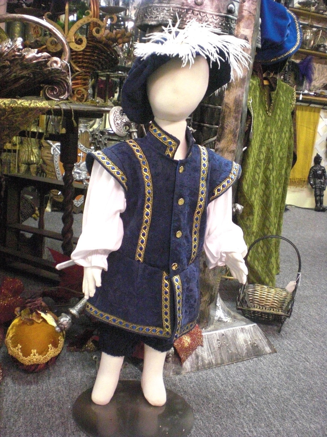 Tudor Toddler Renaissance Costume Boys 2T