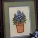 counted cross stitch pattern : For the Love of Cross Stitch Magazine March 1995 spring