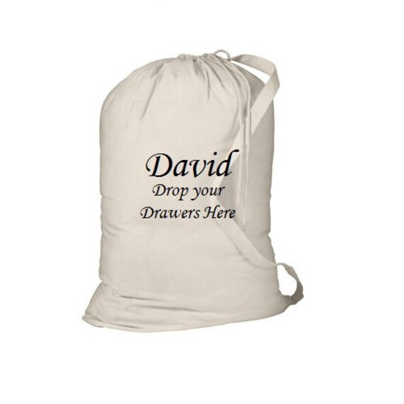 Custom Personalized Embroidered Laundry Bag Graduation Dorm College ...