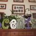 Custom name 7 letter set Nursery Kids Rooms glitter hand painted