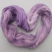 Total Indulgence Alpaca/Silk/Cashmere 4 ply Sock Yarn. Lilac Blossoms in Her Hair.