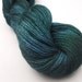 British Superwash BFL 4 ply Sock Wool. Black Watch.