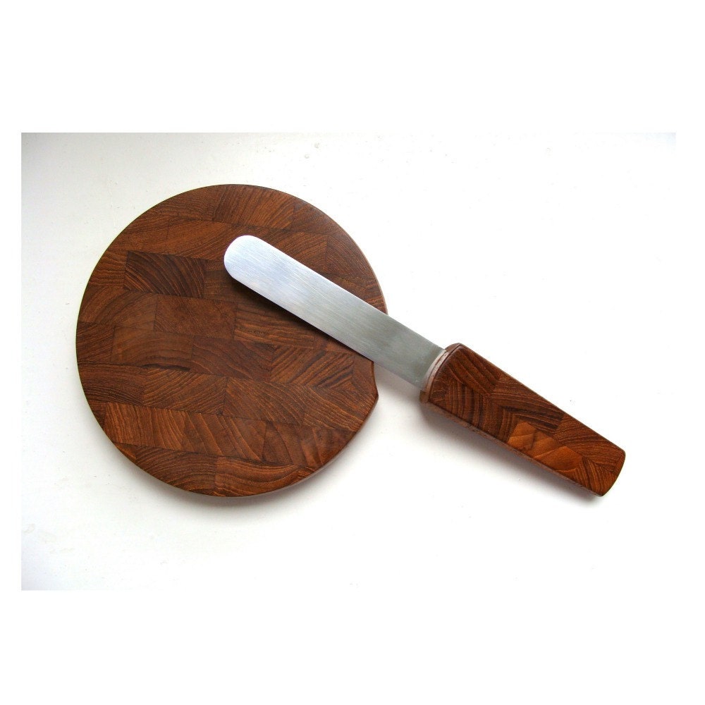 RESERVED Dansk Teak Cutting Board & Knife IHQ Quistgaard