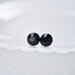 Shop Closing-Swarovski crystal earrings -Jet Black