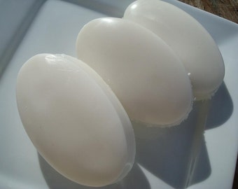 Coconut Soap - White Soap with Shea Butter - Homemade Soap - Bar Soap - 4 oz Soap - One Quarter Pound Soap