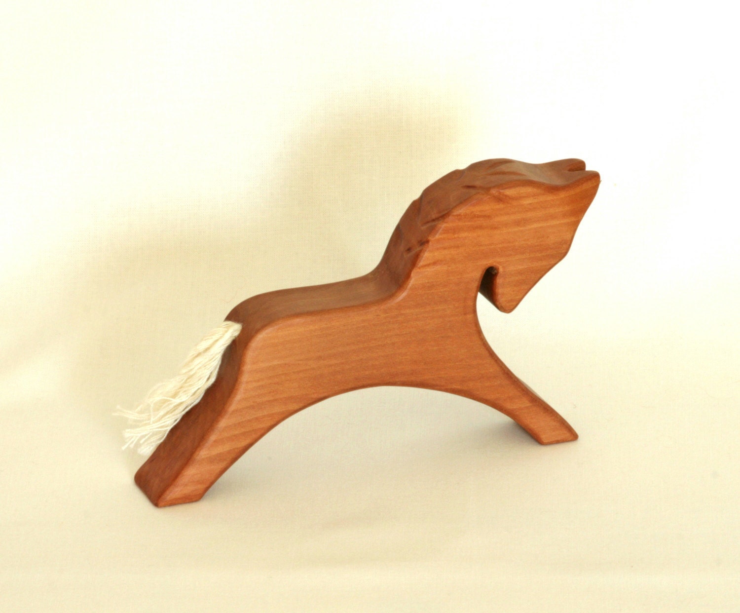Items similar to Wooden Horse Waldorf Toy Toy Horse on Etsy