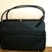 Vintage Black Leather Purse Handbag New Old Stock PRICE REDUCED