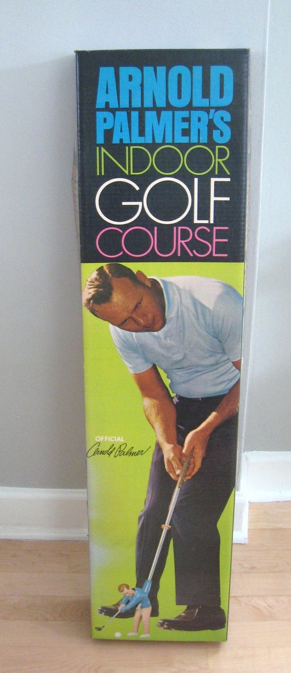 Vintage Arnold Palmer's Indoor Golf Course