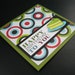 Birthday Card, Birthday Cake, Green Red Blue Black