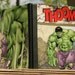2 The Incredible Hulk Marvel Bruce Banner comic mini notebooks