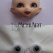 8mm PukiPuki eyes grey