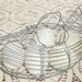 Vintage Wire Chicken Egg Farmhouse Basket