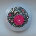 Chrysanthemum - Butterfly Party Glamour Girl Compact Mirror