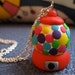 Polymer Clay Gumball Machine Necklace