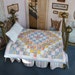 Postage Stamp Doll Quilt from Vintage Fabrics, Q4