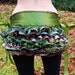 Scrap town earth tone ruffle bustle booty cake
