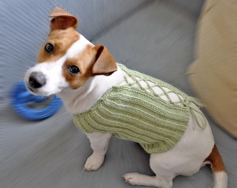 Knit and Crochet Dog Sweater PATTERN / PDF format Pattern / Dog clothes pattern / Knitting Pattern / Crochet pattern