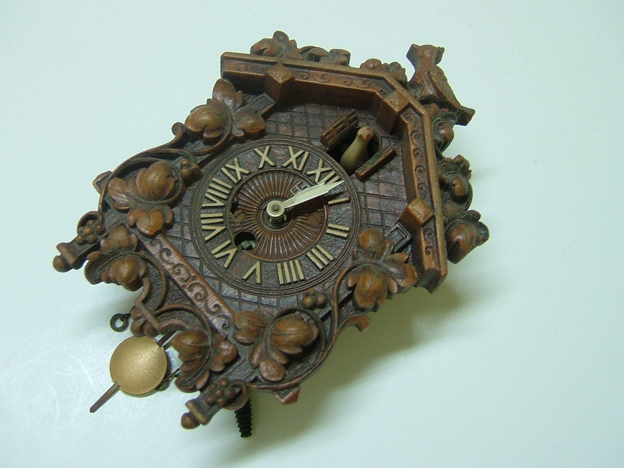 lux clock mini cuckoo clock