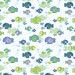 Deep deep sea by Studio E- FISH -cotton fabric -1 yard
