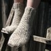 Custom Order - RESERVED - 2 Pairs of Woolen Socks - Hand Knitted from 100% Natural Hand-spun Wool Yarn