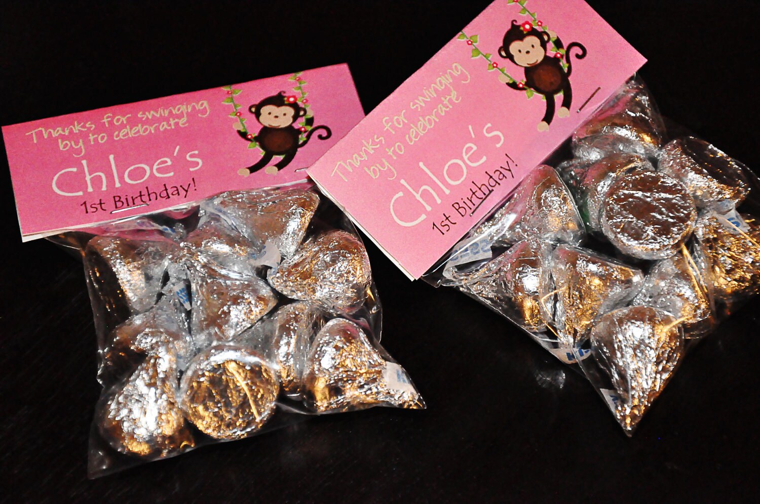 PRINTABLE CANDY BAG labels Monkey Around Party Collection