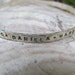 Personalized custom bangle-hand stamped, sterling silver,metalsmith jewelry,words,names,quote,mom,mothers,grandmothers,inspiration bracelet