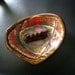 Rare CALIF USA Vintage Mid Century Modern 50s 60s Collectible Glass Ashtray Atomic Pottery Ceramic