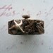 Steampunk Victorian Silver Starfish Watch Movement Ring II
