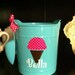 Personalized Sand Pail with Shovel