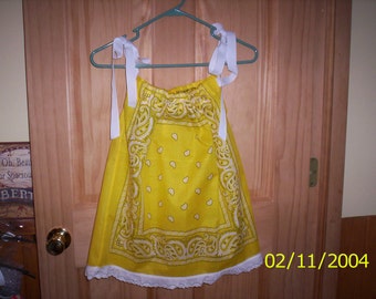 Bandana Dress or Shirt