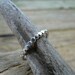 Sterling Silver Beaded "Stacker" Ring - Size 9