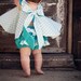 Childrens Clothing Girls Spring Twirl Dress & Ruffled Panties Newborn-18 mo Aqua ta dots 2 piece set-Girls Fashion