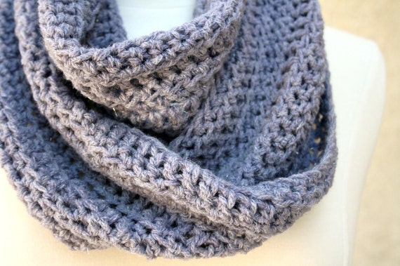 Items similar to LAVENDER SILVER LINING - Baby Alpaca Infinity Scarf ...