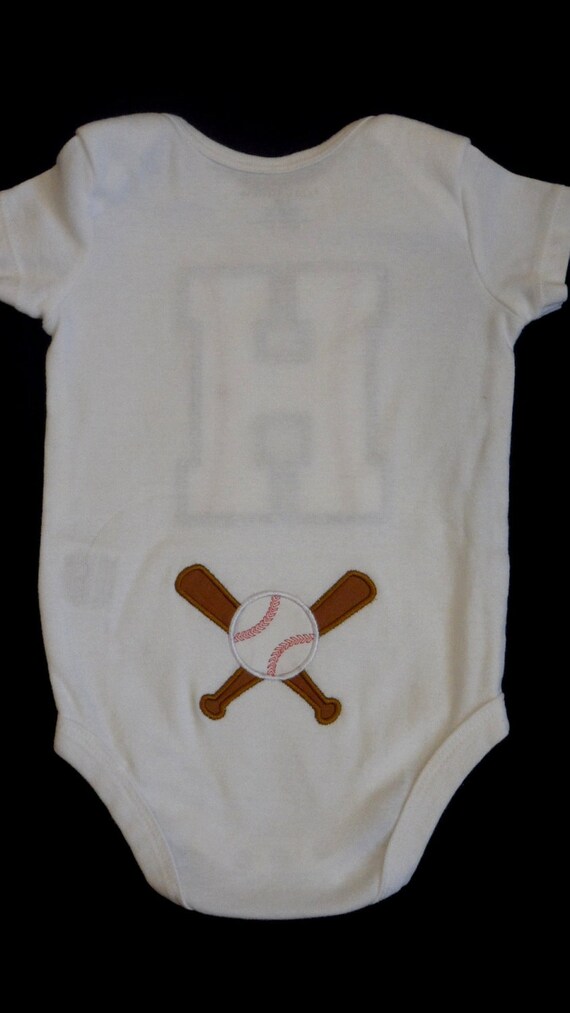 Monogram Baby Boy Clothes Baseball Outfit Monogrammed and