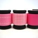 Japanese Washi Masking Tape Trio - Pink Cotton Candy (5 feet each, 15 feet total)