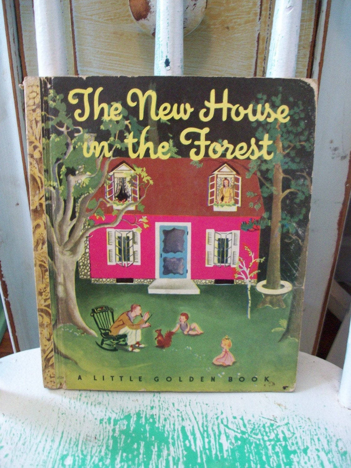 1946 the new house in the forest by goldenbookgirl on Etsy