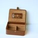 Brown Leather Travel Case or Jewelry Case For Men