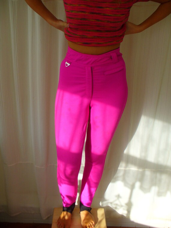 pink ski pants