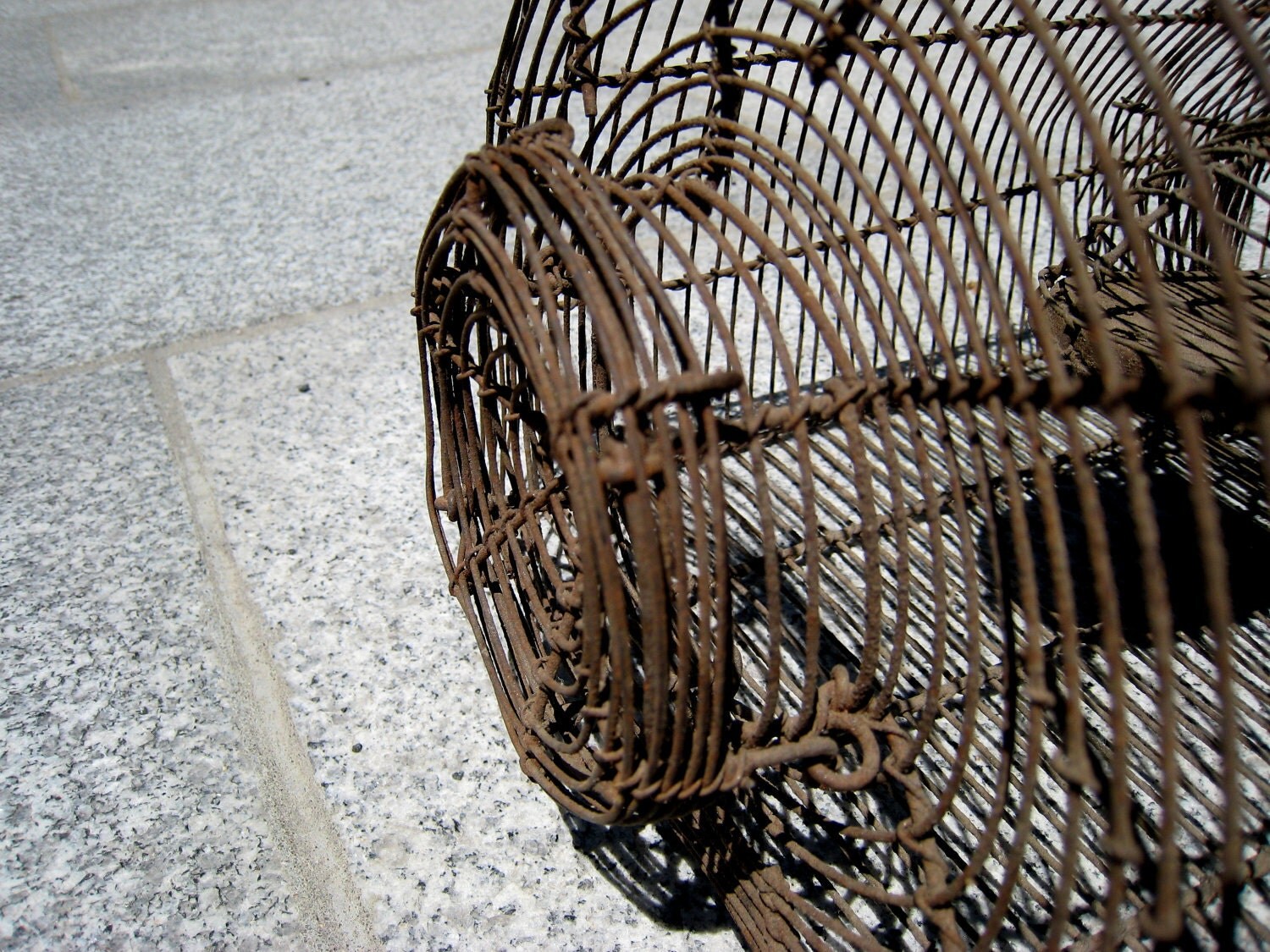 Victorian Wire Mouse Rodent Trap Door