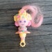 Bubblins Flower Girl bubble wand doll toy Tiny