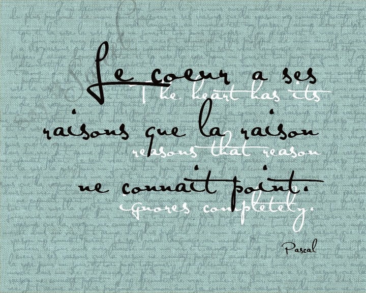 Citation Sur Le Coeur Et La Raison