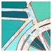 Bike San Francisco no.1 - featuring San Francisco, Oakland, Walnut Creek archival bike art print