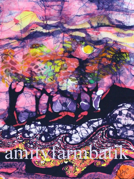 items similar to wind and waves batik limited edition print on etsy items similar to wind and waves batik limited edition print on etsy