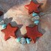 Star of Texas Choker Hand Made Necklace