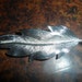 Napier Vintage Silver Leaf Brooch