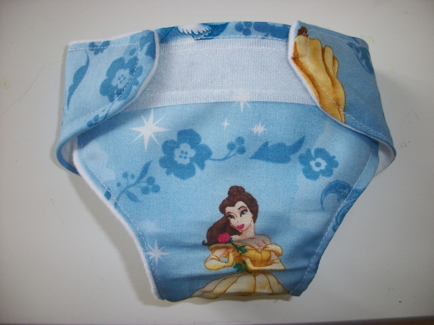 Baby Cloth doll diaper Belle Beauty and the Beast Princess