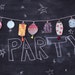Party Paper Chinese Lantern Garland with Tassels - Illustrated Garland by Paper Taxi