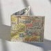 Sewn Red Skull captain america wallet with vintage retro ads recycled upcycled marvel comic book comics superheroes super hero billfold